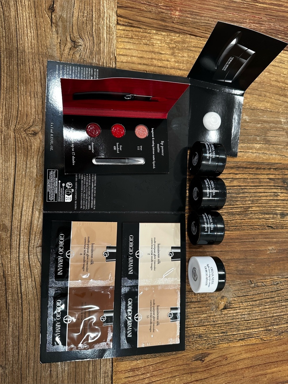 Giorgio Armani woman  Kit - Black, White & Red Accents